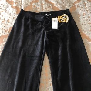 Juicy Couture velour pants. Sz XL. New.